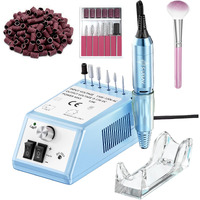 Subay Professional Nail Drill Electric File 20000Rpm For Acrylic Nails  Gel Nail  Nail Art Polisher  Manicure Pedicure Tools For Salon Home