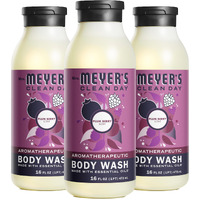 Mrs. Meyer 's Clean Day Moisturizing Body Wash For Women And Men  Biodegradable Shower Gel Formula Made With Essential Oils  Plum Berry  16 Oz Bottle  Pack Of 3