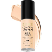 Milani Conceal + Perfect Liquid Foundation - Light Natural  1 Fl. Oz.
