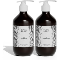 Bondiboost Hg Duo Shampoo + Conditioner Bundle [16.90 Fl Oz Each] - Improves Appearance For Thinning Hair - Volumizing + Hydrating + Nourishing - Sulfate/Paraben Free  For Women/Men - Australian Made