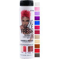 Hot Pink Color Depositing Shampoo - Semi Permanent Hair Color With Bondheal Bond Rebuilder - Hot Pink Hair Dye 6.4 Oz