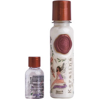 Maike Amour Keratina  Ritual Botanico 120 Ml - Keratin Treatment With 12 Natural Oils And Amino Acids For Shine  Softness And Nutrition. Original Product From Colombia.