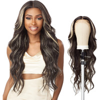 Sensationnel Butta Lace Front Wigs - Butta Unit 34 Extra Wide 5 Inch Deep Part Synthetic Wig Preplucked Hairline - Butta Unit 34 (Ch30)