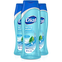 Dial Body Wash  Spring Water With All Day Freshness  21-Fluid Ounces (Pack Of 3)