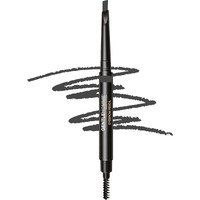 Gentlehomme Mens Eyebrow Pencil Gray  Easily Shape Define Fill Eyebrows Or Facial Hair  2 In 1 Brush And Ultra-Thin Pencil  Waterproof Smudge Proof Sweat-Proof  (Gray)