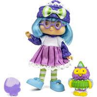 Strawberry Shortcake 'Limited Edition' Plum Pudding 5.5-Inch Poseable Scented Fashion Doll With 4 Surprise Reveal Accessories - Sdcc 2024