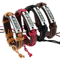 Taichell 4Pcs Wwjd Bracelets For Men