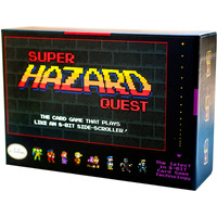 Super Hazard Quest - The Board-Game Played Like A Retro Pixel Video Game!
