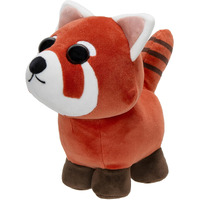Adopt Me! Collector Plush - Red Panda - Series 3 - Ultra-Rare In-Game Stylization Plush - Exclusive Virtual Item Code Included - Toys For Kids Featuring Your Favorite Pet  Ages 6+