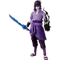 Anime Heroes - Naruto Shippuden - Uchiha Sasuke Rinnegan/Mangekyo Sharingan Action Figure
