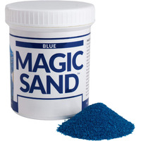 Steve Spangler Science Magic Sand  227G  Blue - Colored Play Sand That Never Gets Wet  Exciting Stem Activity  Learn And Teach About Water Molecules For Home And Classroom Use