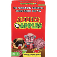 Mattel Games Apples To Apples Card Game  Family Game For Game Night With Family-Friendly Words To Make Crazy Combinations