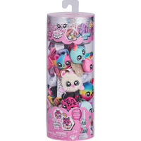 Scrunchmiez 96553 Seven Pack  Exclusive Magically Transforms From Hair Scrunchie To Cute Plush Friend As Well As Backpack Clip. So Many Characters To Collect & Wear
