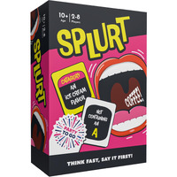 Gamewright - Party To Go - Splurt - Think Fast  Say It First - Ages 10+  2-8 Players
