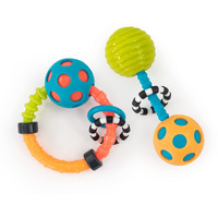 Sassy My First Bend & Flex Rattle Set - 2 Piece - For Ages 0+ Months