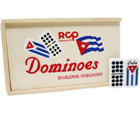 Rcp Products Double Nine Dominoes (Cuban Flag)