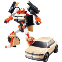 New Tobot  Tobot X  Youngtoys Transforming Collectible Vehicle To Robot  Heroes Animation Character Toys For Kids 3 And Up Transform Toys Cars  Large Size 9-Inch