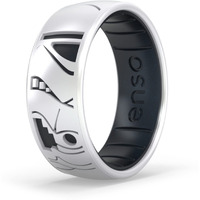 Enso Rings Etched Star Wars Characters - Classic Silicone Ring - Stormtroopers - Size 10