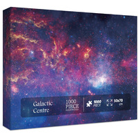 Space Puzzle 1000 Pieces Adult  Galaxy Solar System Puzzle  Hubble-Galactic Centre Region Planets Star Nebula Universe Picture Jigsaw Puzzle