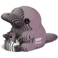 Eugy Platypus 3D Puzzle  21 Piece Eco-Friendly Educational Toy Puzzles For Boys  Girls & Kids Ages 6+