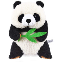 Yoego Talking Toy  Plush Panda Cute Sound Effects With Repeats Your Said Voice  Best Buddy For Kids Gift