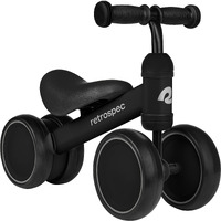 Retrospec Cricket Baby Walker Balance Bike With 4 Wheels For Ages 12-24 Months - Toddler Bicycle Toy For 1 Year Olds - Ride On Toys For Boys And Girls - One Size