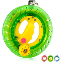 Simxkai Kite String Reel  Kite String Spool Kite Line Winder 8Inches Dia  Come With Lock & 1000 Feet Line(Green)