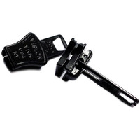 Zipper Repair Solution  Ykk #10 Vislon Slider - Black (2 Sliders / Pack)