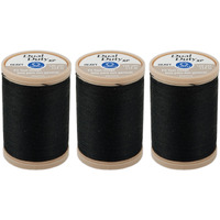 Coats & Clark Dual Duty Xp Heavy Thread  125-Yard  Black (3 Spools  Black)