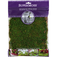Supermoss (21509) Sheet Moss Preserved  Fresh Green  2Oz