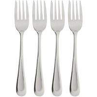 Oneida Satin Sand Dune Everyday Flatware Salad Forks  Set Of 4