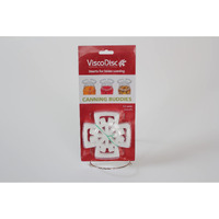 Viscodisc Canning Buddies- Wide Mouth Mason Jar Inserts