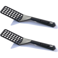 Range Kleen 9011 Black Slotted Nonstick Spatula Turner 2-Pack
