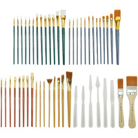 Michaels Super Value 50 Piece Brush Set By Artist's Loft Necessities