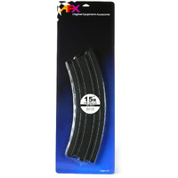 Afx/Racemasters Track Curve 15 1/8 Pair Afx70613 Ho Slot Racing Track