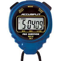 Accusplit Pro Survivor - A601X Stopwatch  Clock  Extra Large Display (Blue)