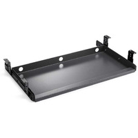Skyzonal Keyboard Tray Under Desk Heavy-Duty Metal Slide-Out Platform Drawer Tray (Gray)