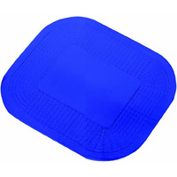 Dycem 50-1590B Non-Slip Rectangular Pad  7-1/4"" X 10""  Blue
