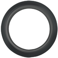 Grand General 80473 Black 4"" Pvc Rubber Round Grommet