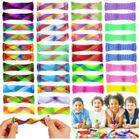 40 Pack Mixed Color Marble Mesh Fidget Toys Fidget Toy Stress Relieve Toy  Focus Enhance  Marble And Mesh Fidgets For Adults And Children With Adhd Add Ocd Autism