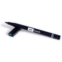 Patboard Non-Permanent Markers Black 1X (1-2.5Mm) - Wet Erase Pen - B