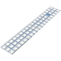 Truecut  Ruler  Innovative Ruler Track And Cutter Guide System  Measures 3 X 18 Inches With 1/8-Inch Increments
