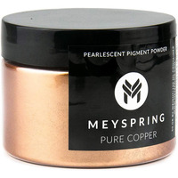 Meyspring Pure Copper Epoxy Resin Color Pigment - 50 Grams - Great For Resin Art  Epoxy Resin  And Uv Resin