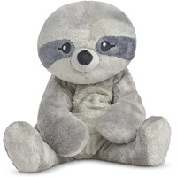 Hugimals Sam The Sloth 4.5 Lb Heavy Cute Weighted Comfort Plush Large Unscented Self Care Stuffed Animal For All Ages - Kids  Teens And Adults