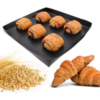 Firsmat Solid Cooking Basket  Bbq Basket Non Stick Ptfe Toaster Baking Tray For Speed Ovens Quick Oven Basket Tray For Chips Chicken Wings Bread Heating