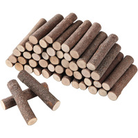 Lazaca Craft Sticks  Wood Sticks Crafting Twigs Crafts Log Toy Diy Vase Fillers Pumpkin Stems Rustic Decorations Ornaments Loose Parts Play Materials