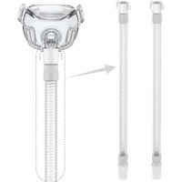 2 Packs Quick Release Tube Compatible With Amara View  Only Short Tube For Av  No Elbow  Improved Design And Upgraded Material Great Value Supplies By Medihealer.