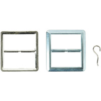 Maxant Button Bk-775 Square Buckle Cover Kit  1.5""