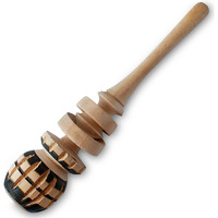 Authentic Artisanal Mexican Molinillo Hot Chocolate Frother (Small Cup Size) - Handmade Premium Mexican Hot Chocolate Wooden Whisk - Traditional Mexican Hot Chocolate Whisk - Molinillo De Chocolate