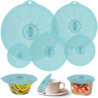 Silicone Lids For Food Storage - Silicone Bowl Covers Bpa Free Silicone Suction Lids Silicone Microwave Cover Silicone Pot Covers For Cups Pots Pans Oven Fridge